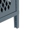 Global Industrial Ventilated Door Locker, 12 in W, 18 D, 78 in H, Dark Gray 493748GY - alternate 1